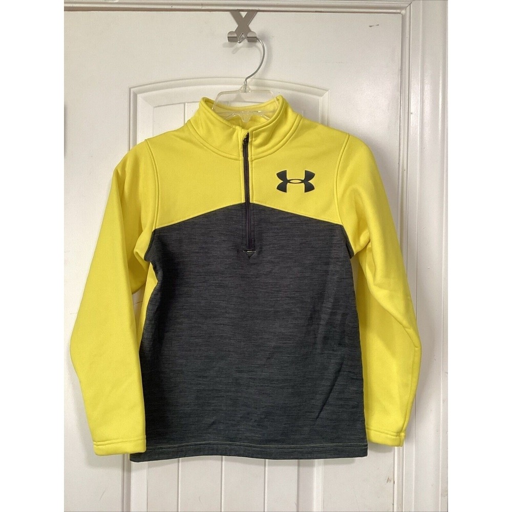 Under Armour Boys Sz YMD Neon Yellowâ Sweatshirt